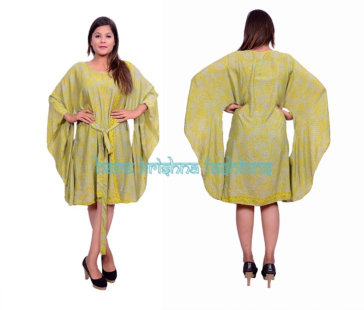 Silk Ring Belt Poncho 