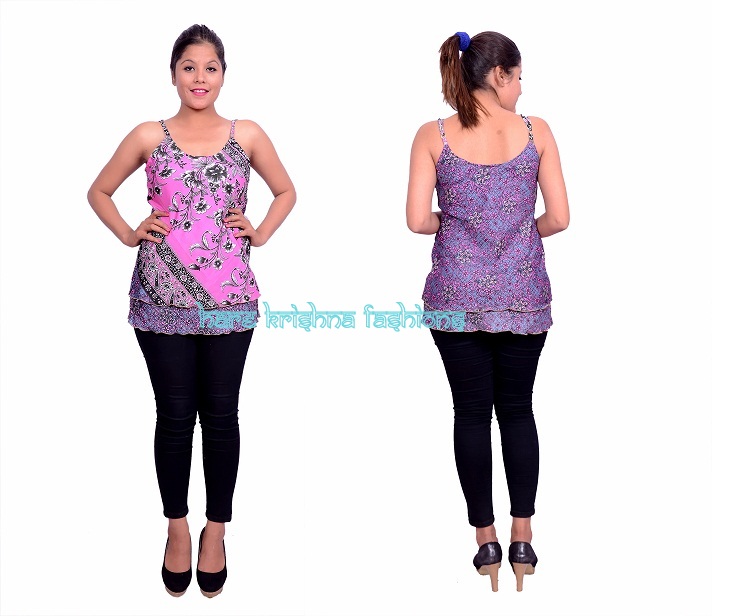 Silk Reversible Double Top