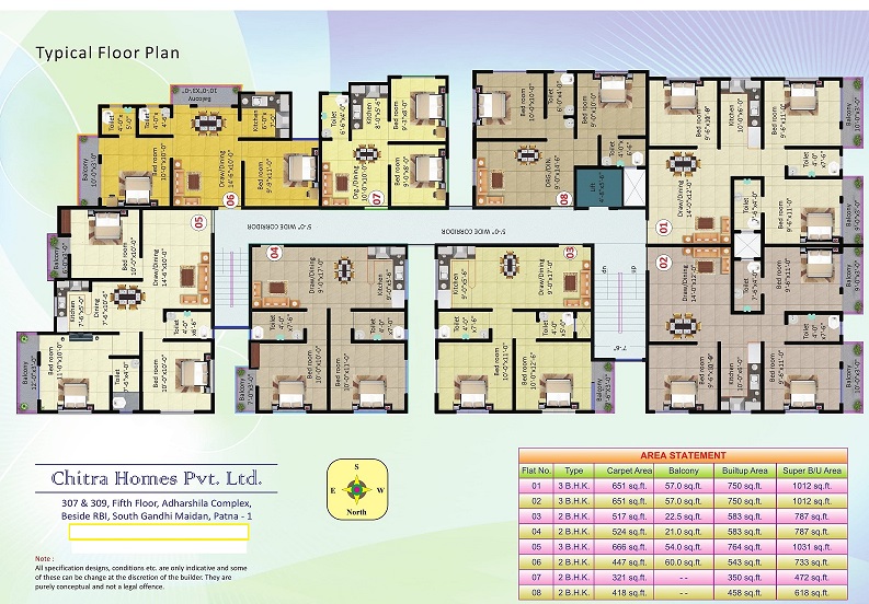 Floor Plan Al Falah Enclave