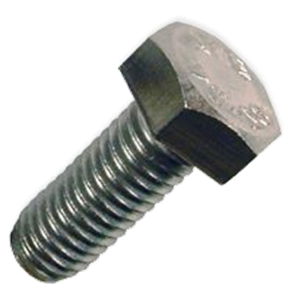 High Tensile/ 8.8 All Lengths Hex Bolt DIN 931 M18 Zinc Plus Nut and Washe