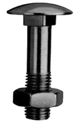 Carriage Bolt and Nut