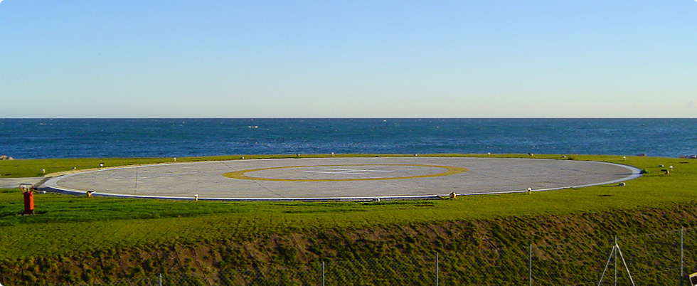 Ground and Medical helipad or heliport