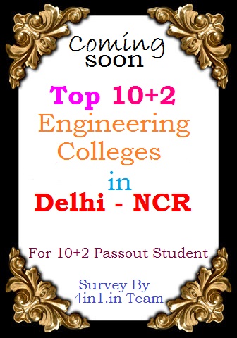 Top 10+2 Engineering Colleges in Delhi - NCR